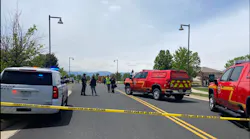 First Responders cordoned off the neighborhood area where the plane went down Sunday. First Responders cordoned off the neighborhood area where the plane went down Sunday.