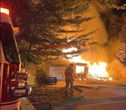 A new study conducted with the help of the Durham Fire Department shows firefighters at a higher risk of cancer than the general population. A new study conducted with the help of the Durham Fire Department shows firefighters at a higher risk of cancer than the general population.