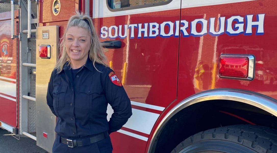 Southborough full-time firefighter Lisa Thompson, 38, died from an unexpected medical condition.
