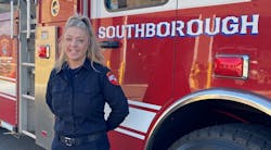 Southborough full-time firefighter Lisa Thompson, 38, died from an unexpected medical condition.