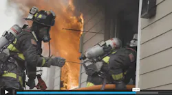 A screen shot from the “Study of Fire Service Residential Home Size-up and Search & Rescue Operations” overview video.