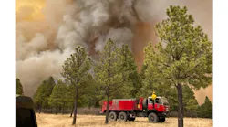 Wildland firefighters in New Mexico struggle to control multiple fires that surpassed 200,000 acres.
