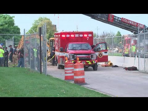 Construction Worker Rescued at Excavation Site Collapse by Columbus ...