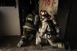 Firefighters who search with limited staffing should train so as to familiarize themselves to how that search will be conducted with one or two firefighters. Firefighters who search with limited staffing should train so as to familiarize themselves to how that search will be conducted with one or two firefighters.