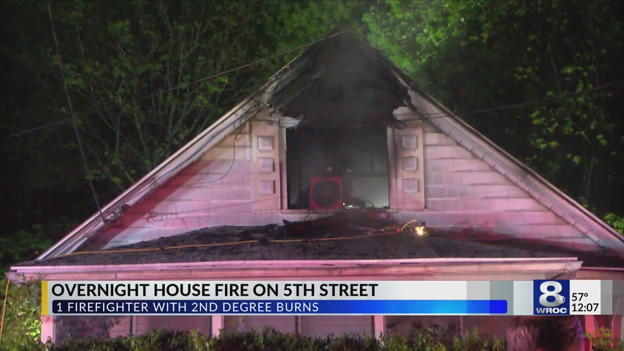 Several Rochester NY Firefighters Get Shocked at House Fire, One ...