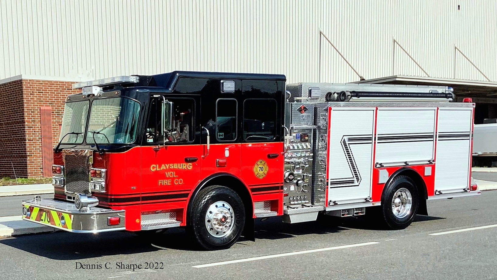 Claysburg Volunteer Fire Company Receives News Spartan Pumper Firehouse