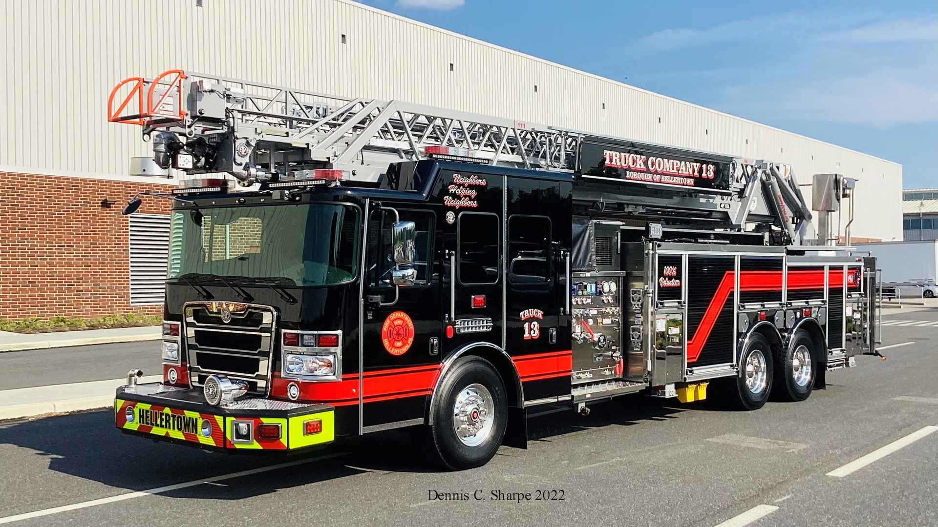 Hellertown, PA, Quint Built by HME Firehouse