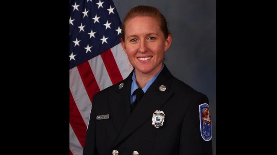 Chesterfield County firefighter Alicia A. Monahan was off-duty when she died during a swift water training exercise.