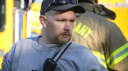 Bethany Volunteer Fire Department Driver Brandon Yaeger.