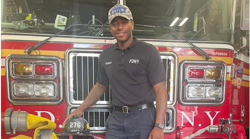 FDNY firefighter Stefon Douglas.
