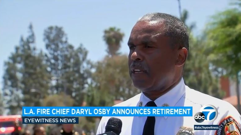La County Fire Chief Daryl Osby