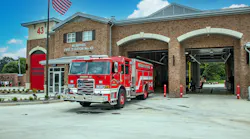 Fire Station 43 Memphis Tn 2021 Station Design Project Exterior 4 Nw View