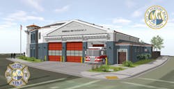 Artist rendition of Peninsula Station No. 2. Artist rendition of Peninsula Station No. 2.