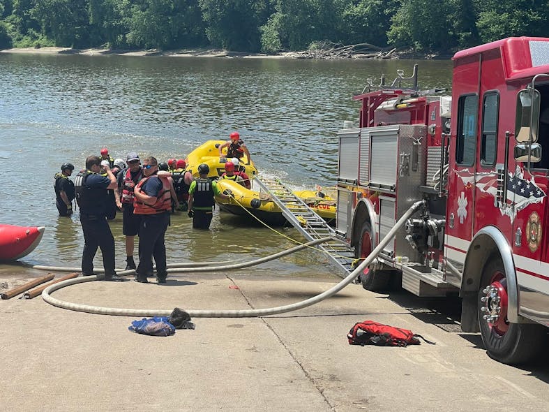 IN Department Starts Swift Water Rescue Team Firehouse