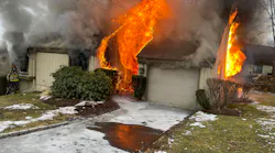 A chief officer who has 17 years of experience arrived at this residence one minute after dispatch. His rescue of reported trapped victims via entry through the front door and movement on his knees toward bedrooms was prevented when the neutral plane dropped, bringing immediate extreme heat.