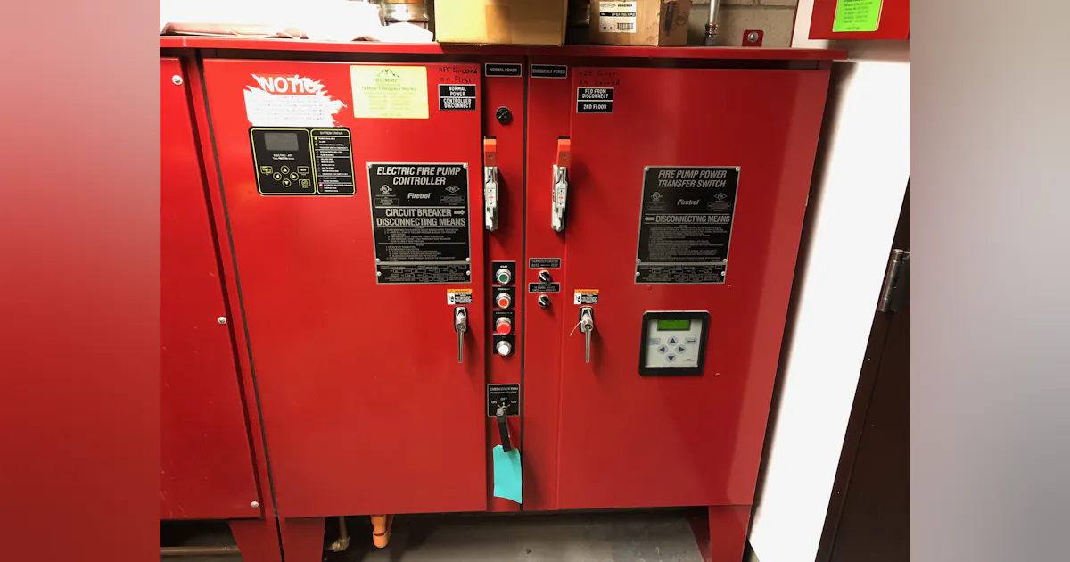 What Makes Pump Rooms in Standpipe-Equipped Buildings Tick | Firehouse