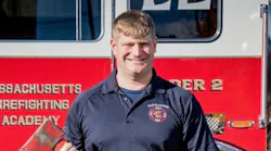 Easthampton firefighter Nicholas Tillman.