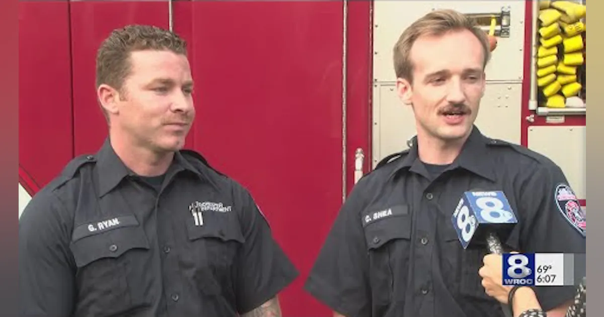 Rookie Rochester Firefighters Make a Difference at First Fire | Firehouse