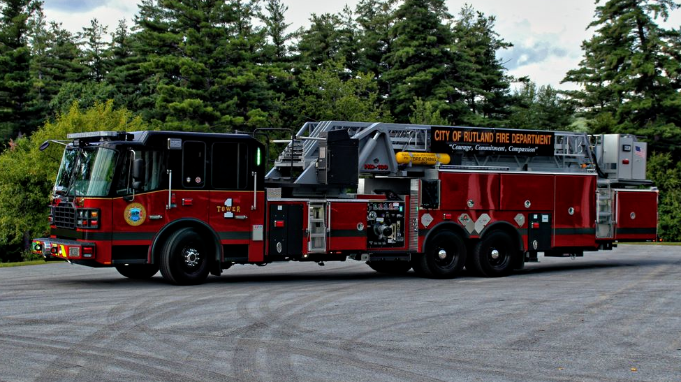 Rutland Tower Ladder Ferrara Fire 1