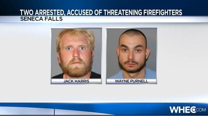 Seneca Falls Firefighters Threatened