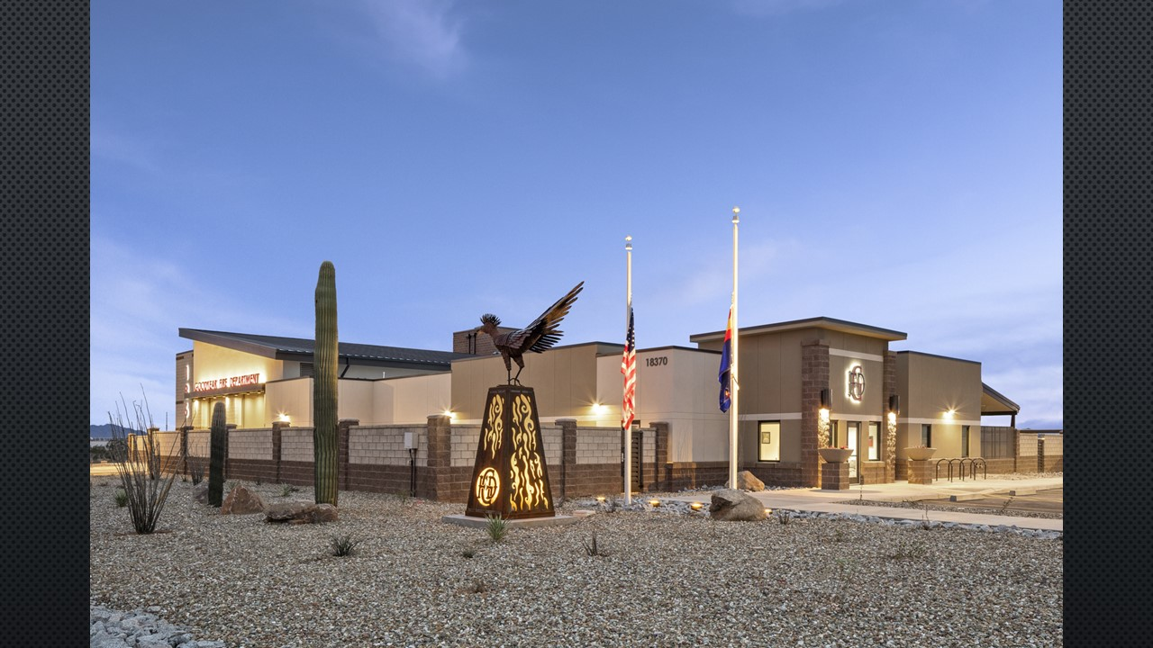 The Goodyear, AZ, Fire Department Station 186