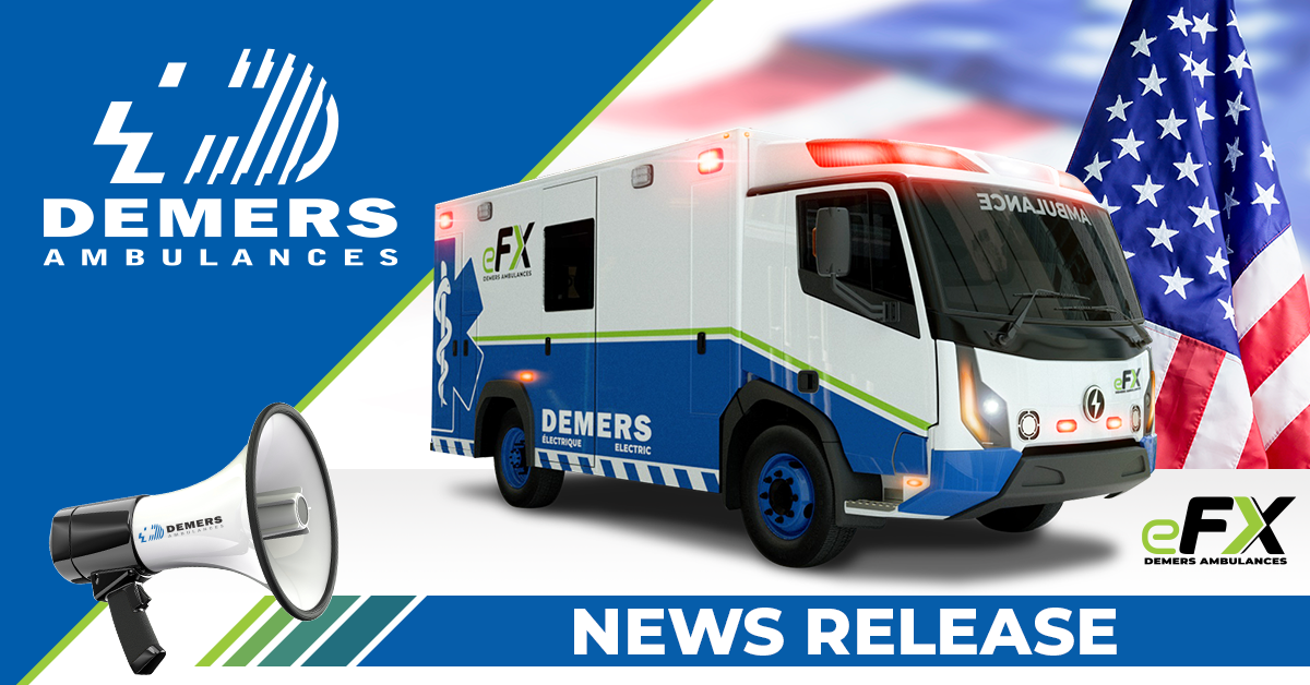 Demers Ambulance E Fx Type 3 Electric Ambulance