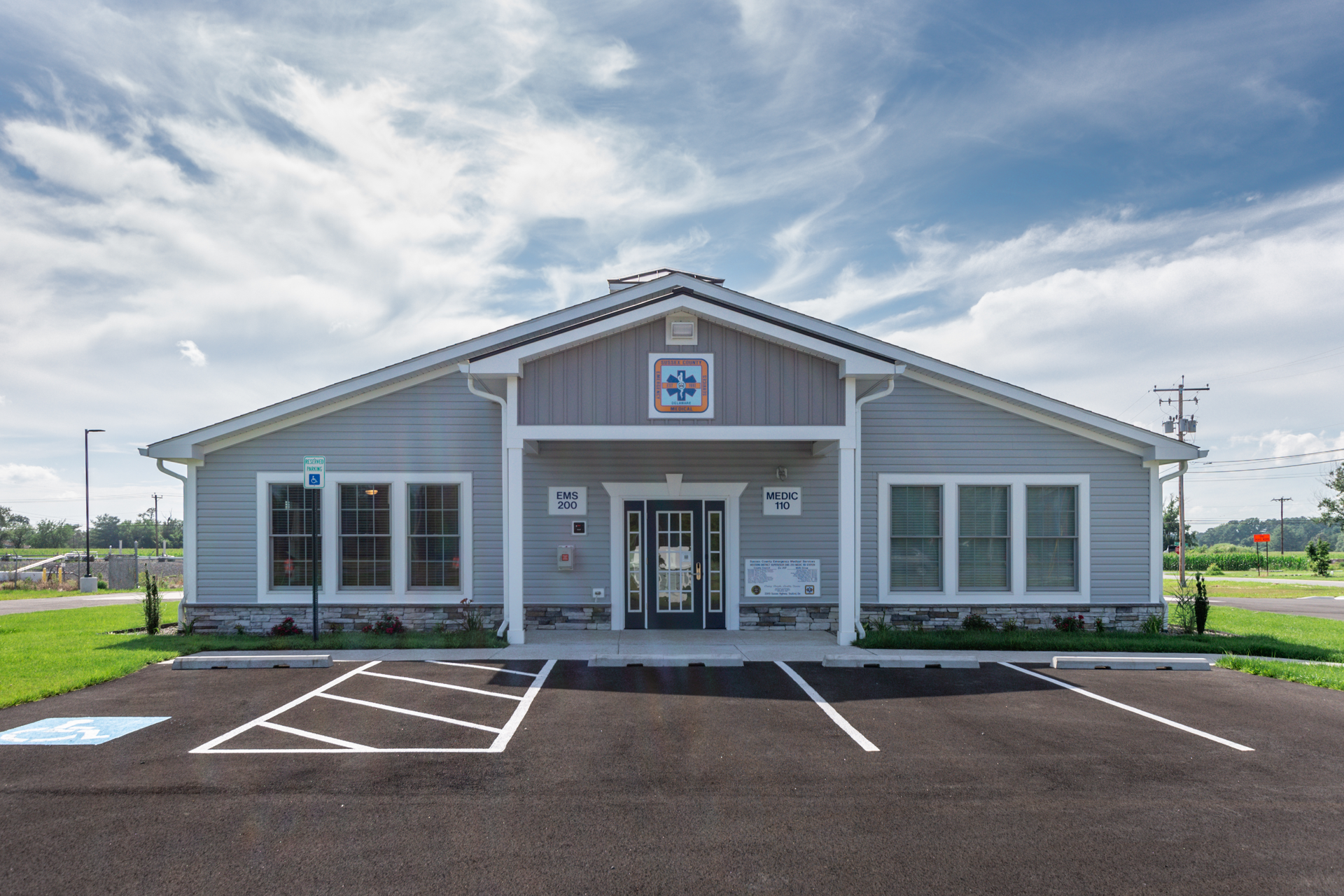 North Seaford, DE, EMS 200/ Medic 110 Station Firehouse