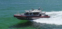 Fireboats that are smaller and faster than the large vessels that made up yesterday’s fleets dominate today’s landscape. Fireboats that are smaller and faster than the large vessels that made up yesterday’s fleets dominate today’s landscape.