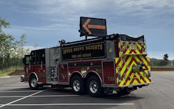 Variable-message signs (aka arrow boards) can be affixed to apparatus of various sizes and shapes. Variable-message signs (aka arrow boards) can be affixed to apparatus of various sizes and shapes.