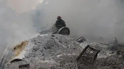 The alarm levels of the oxygen sensor on a four-gas meter are considered IDLH (immediately dangerous to life and health) atmospheres. The low level is 19.5 percent oxygen. At this percentage, SCBA should be used because of possibly toxicity, flammability or hypoxia hazards.