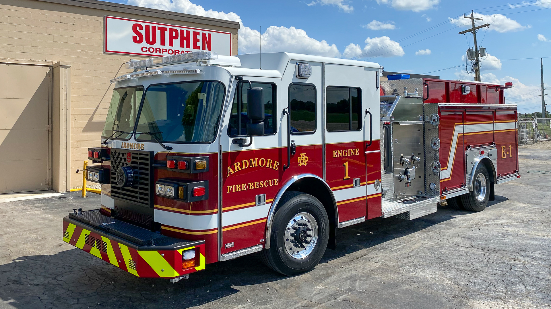 Ardmore Pumper Sutphen 1