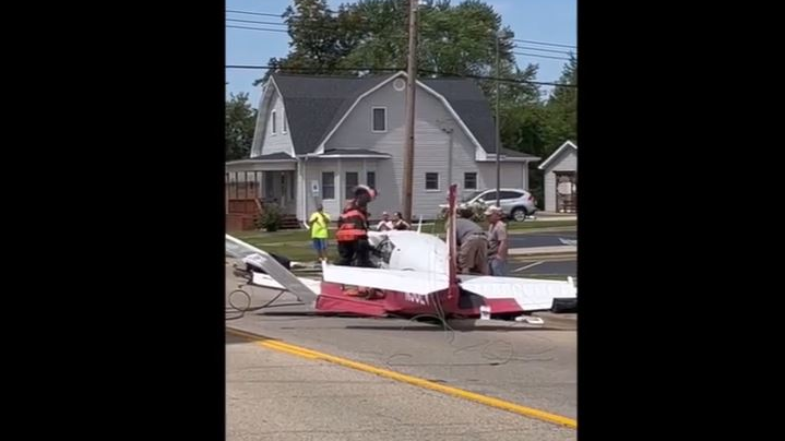Hanna City Plane Crash Video
