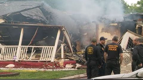 OH Home Explodes, Two Firefighters Hurt | Firehouse