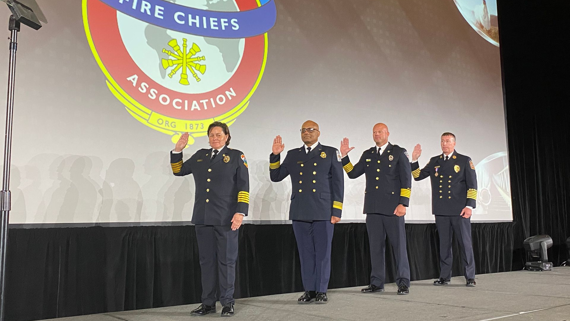 2022-23 IAFC Officers Sworn Into Fire Rescue International - Texas News