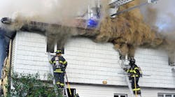 Ladder rescues require coordination with outside teams, to ensure that a ladder is at the window by which you and the victim will exit if you didn’t enter the room through the window. Ladder rescues require coordination with outside teams, to ensure that a ladder is at the window by which you and the victim will exit if you didn’t enter the room through the window.