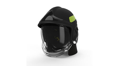 Msa Cairns Xf1 Fire Helmet Black 6298b40945706