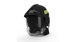 Msa Cairns Xf1 Fire Helmet Black 6298b40945706