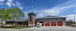 Elk Grove Village, IL, Fire Station 8 won the 2019 Station Design Silver Award.