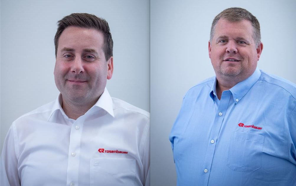 Rosenbauer America appointed Mark Fusco (left) as President, and Randy Brummel as Executive Vice President Operations.
