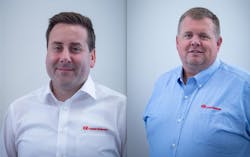 Rosenbauer America appointed Mark Fusco (left) as President, and Randy Brummel as Executive Vice President Operations. Rosenbauer America appointed Mark Fusco (left) as President, and Randy Brummel as Executive Vice President Operations.