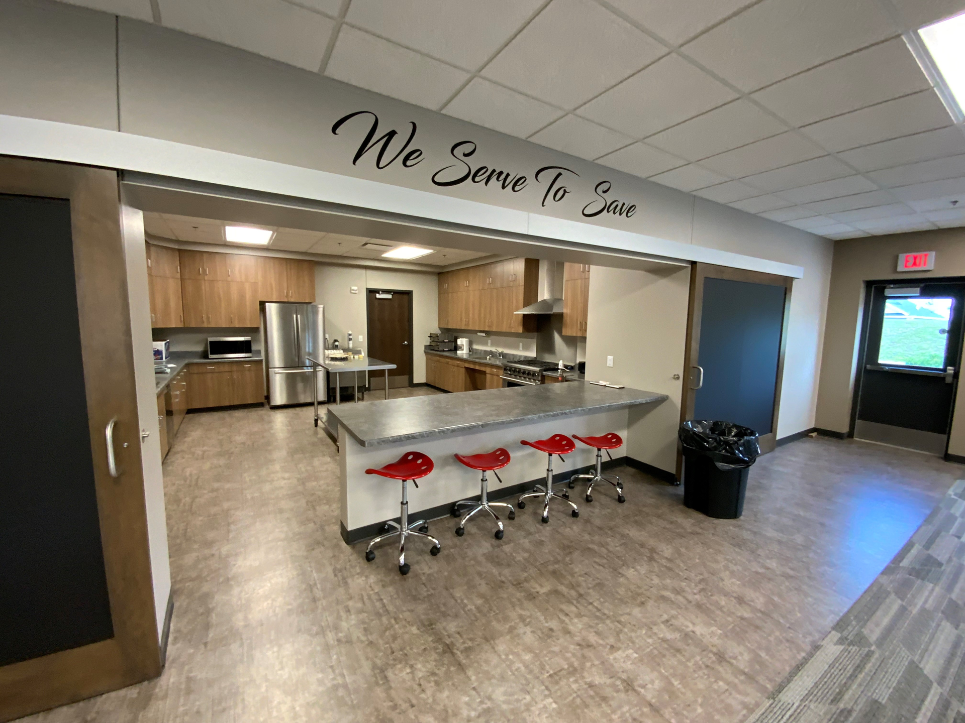 The new Hudson, WI, fire station. Designs include areas to gather encourage networking and tradition.