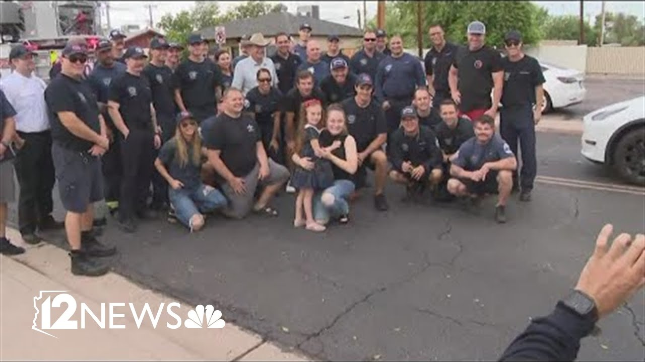 Mesa AZ FFs Honor Fallen Brother With Special Gesture | Firehouse