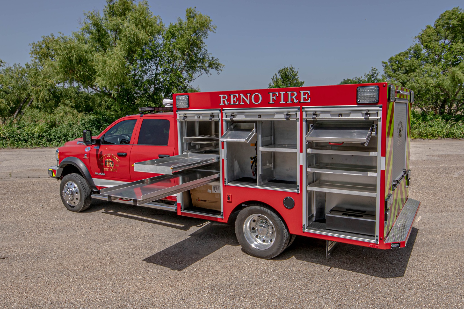 Reno NV Fire Dept. Rescue Truck Built by Skeeter Brush Trucks Firehouse