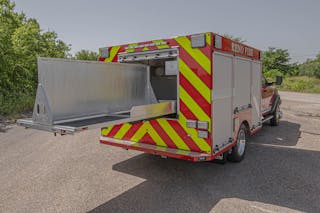 Reno NV Fire Dept. Rescue Truck Built by Skeeter Brush Trucks