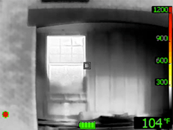 A TIC shows the heat that&apos;s behind a window, which indicates the fire&apos;s location. Window construction, amount of heat and duration of heat exposure are variables of the same subject.