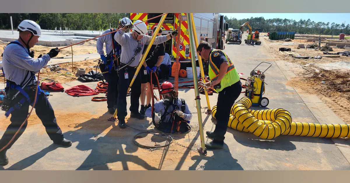 FL FFs Rescue Man from Walton County Manhole | Firehouse