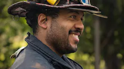 Firefighter Jared Lloyd
