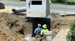 Target hazard areas for trench collapse include construction sites and utility work near roadways. There are plenty of significant issues here: lack of shoring, personnel in the unshored trench, overhead loads being lowered with personnel in the trench and an open roadway that’s a short distance away from the trench. Target hazard areas for trench collapse include construction sites and utility work near roadways. There are plenty of significant issues here: lack of shoring, personnel in the unshored trench, overhead loads being lowered with personnel in the trench and an open roadway that’s a short distance away from the trench.
