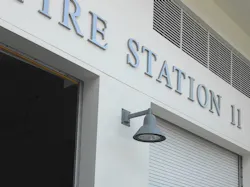 The woman involved in the sexual encounter wanted money from the firefighter.