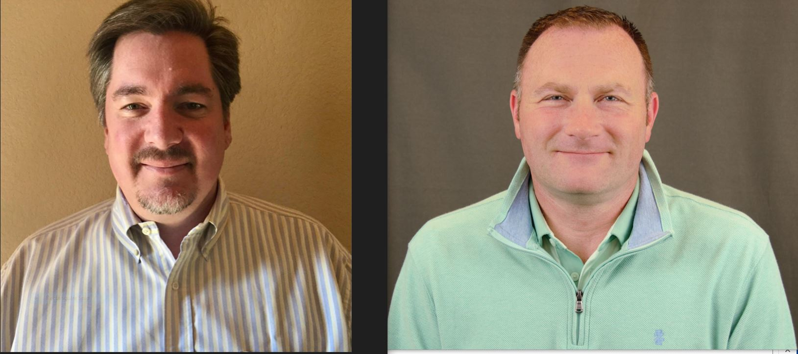 Matt Butcher (l) and Brad Bay